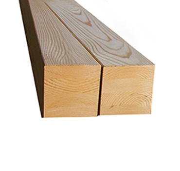 Клееный брус хвоя (без сучков) 100х100х6000 мм от магазина ЛесКонПром.ру