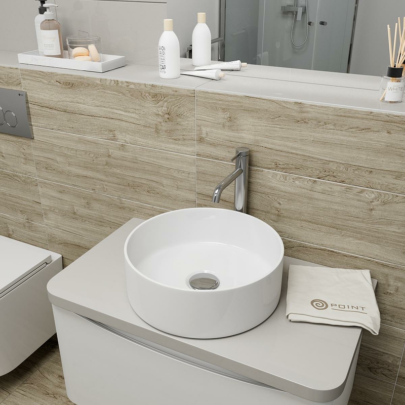 Раковина-чаша Point Виктория 41 PN43063 Белая от магазина ЛесКонПром.ру