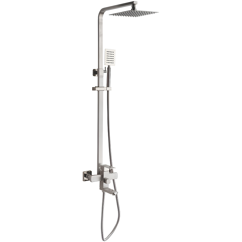 Душевая система Frap F2421 Нержавеющая сталь от магазина ЛесКонПром.ру