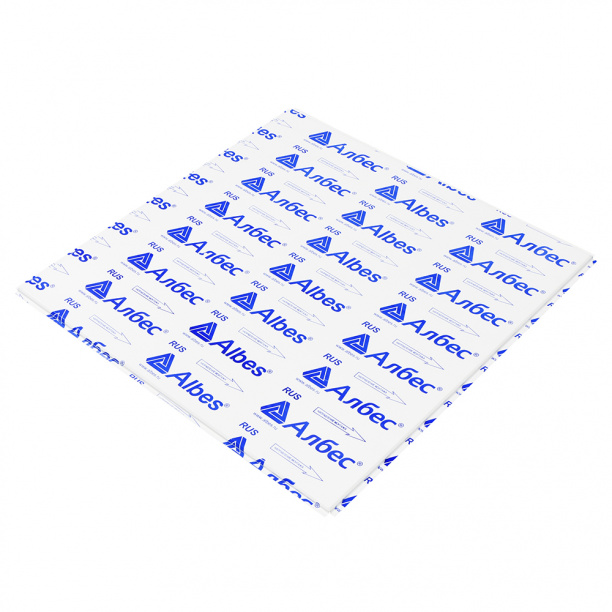 Металлокассета перфорированная Албес 600х600 мм белая от магазина ЛесКонПром.ру