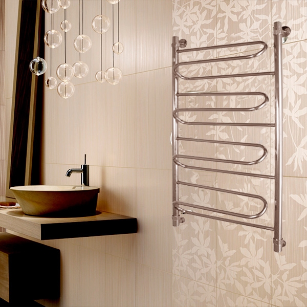 Водяной полотенцесушитель Ника Curve ЛZ 60x50 Хром от магазина ЛесКонПром.ру