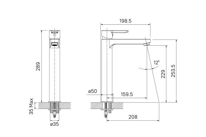 Смеситель для умывальника IDDIS Sena 80534157 от магазина ЛесКонПром.ру