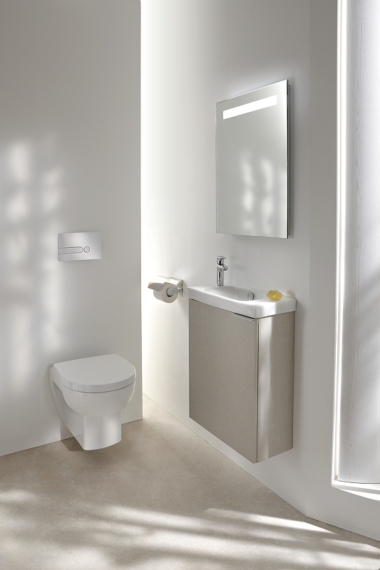 Раковина Jacob Delafon Odeon Up 50 E4701L-00 Белая от магазина ЛесКонПром.ру