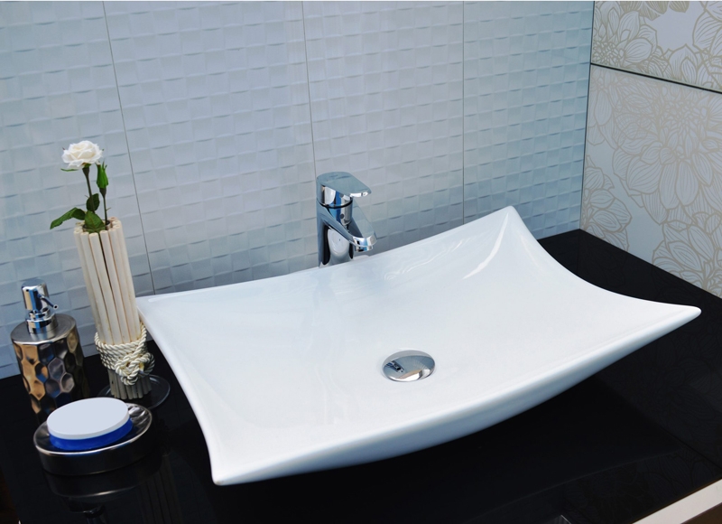 Раковина-чаша CeramaLux 56 9176 Белая от магазина ЛесКонПром.ру