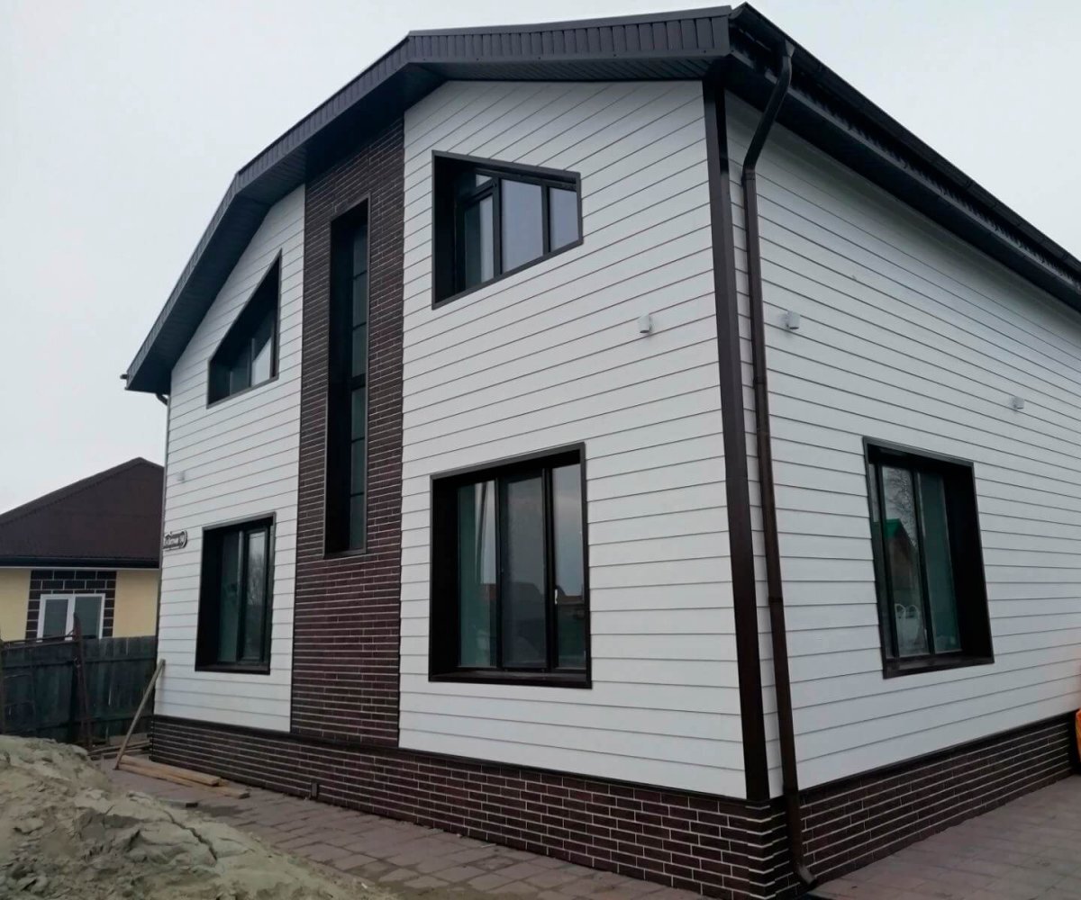 Сайдинг фиброцементный DECOVER 3600x190x8 мм, Snow от магазина ЛесКонПром.ру