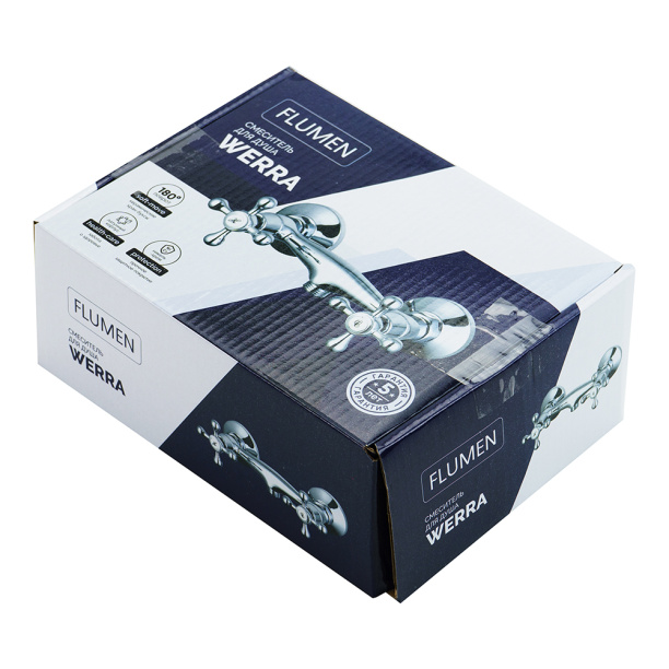 Смеситель для душа FLUMEN Werra двузахватный от магазина ЛесКонПром.ру