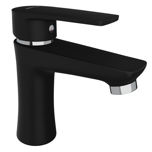 Смеситель для раковины RedBlu Saturn черный от магазина ЛесКонПром.ру