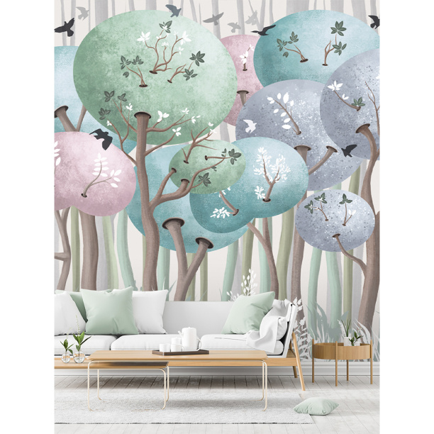 Фотообои бумажные «Волшебный лес» 400x270 см от магазина ЛесКонПром.ру