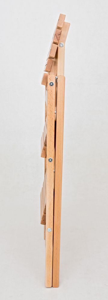 Стремянка-табурет деревянная с широкими ступенями Hoz-Block Микки 3 ступени Белая (арт. СДМТ-3Б) от магазина ЛесКонПром.ру