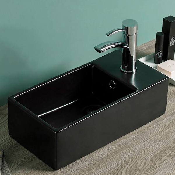 Раковина Melana 48 MLN-9048AMB Черная от магазина ЛесКонПром.ру