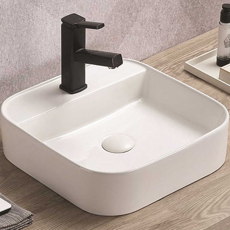 Раковина CeramaLux 40 78574 Белая глянцевая от магазина ЛесКонПром.ру