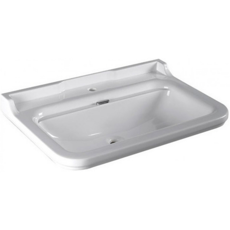 Раковина Kerasan Waldorf 80 4141K1bi/cr*1 Белая от магазина ЛесКонПром.ру