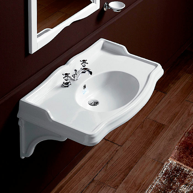 Раковина Simas Arcade 105 AR874bi*3 Белая от магазина ЛесКонПром.ру