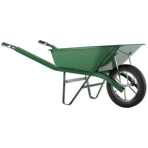 Тачка одноколесная строительная Haemmerlin CARGO BATI PLUS 100 MP PC Окраш. кузов, литое колесо (1021 P) 301034010 от магазина ЛесКонПром.ру