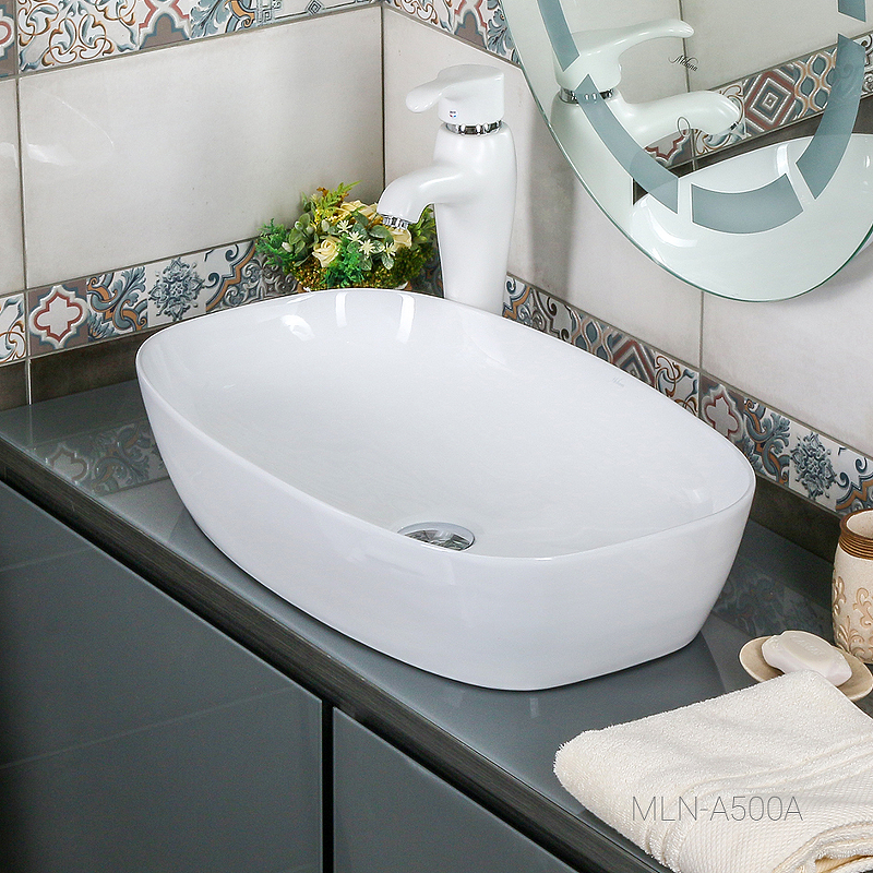 Раковина-чаша Melana 60 MLN-A500A Белая от магазина ЛесКонПром.ру