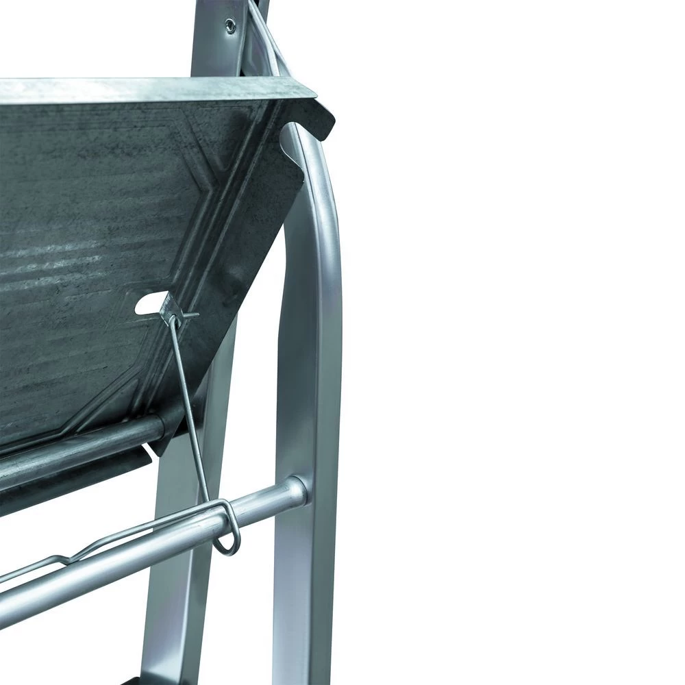 Стремянка алюминиевая с широкой ступенью Новая Высота 7 ступеней (арт. 1117107) от магазина ЛесКонПром.ру