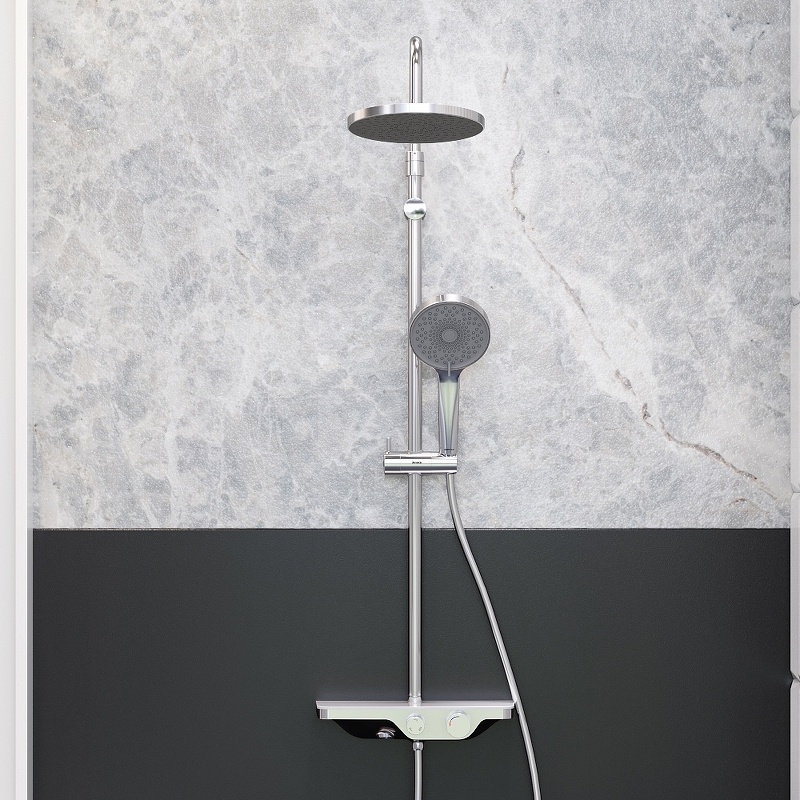 Душевая система Damixa Apollo 947730000 Хром от магазина ЛесКонПром.ру