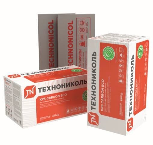 Экструзионный пенополистирол (XPS) ТЕХНОНИКОЛЬ Carbon Eco 1180х580х40 мм, 10 шт от магазина ЛесКонПром.ру