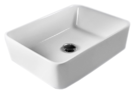 Раковина Mira MR-8025 белая от магазина ЛесКонПром.ру