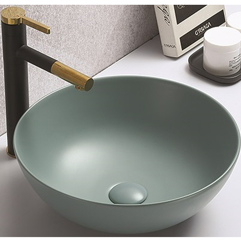 Раковина-чаша CeramaLux 41 104MLG-6 Зеленая от магазина ЛесКонПром.ру