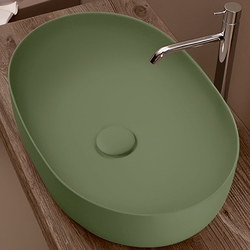 Раковина-чаша Kerasan Nolita 60 534311 Verde от магазина ЛесКонПром.ру