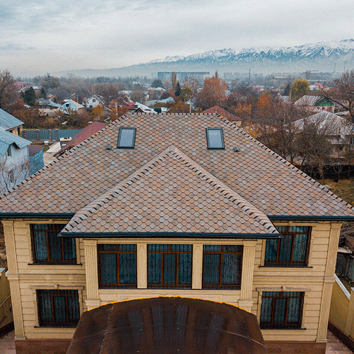 Многослойная черепица ТЕХНОНИКОЛЬ SHINGLAS Вестерн Клондайк от магазина ЛесКонПром.ру