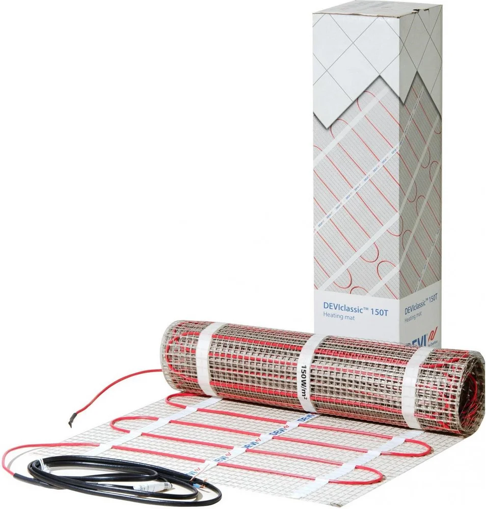 Теплый пол Devi DEVIclassic 150T 0,5x14 м 7м2 от магазина ЛесКонПром.ру