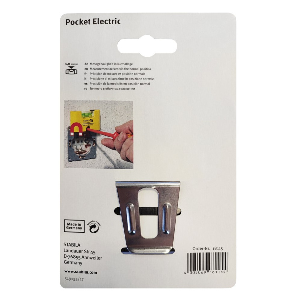 Уровень Pocket Electric Stabila от магазина ЛесКонПром.ру