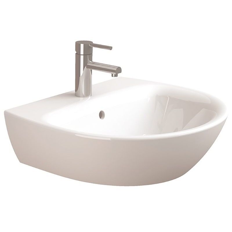 Раковина Sanitana Kapa/Pop Art 57 S10078336200000 Белая от магазина ЛесКонПром.ру