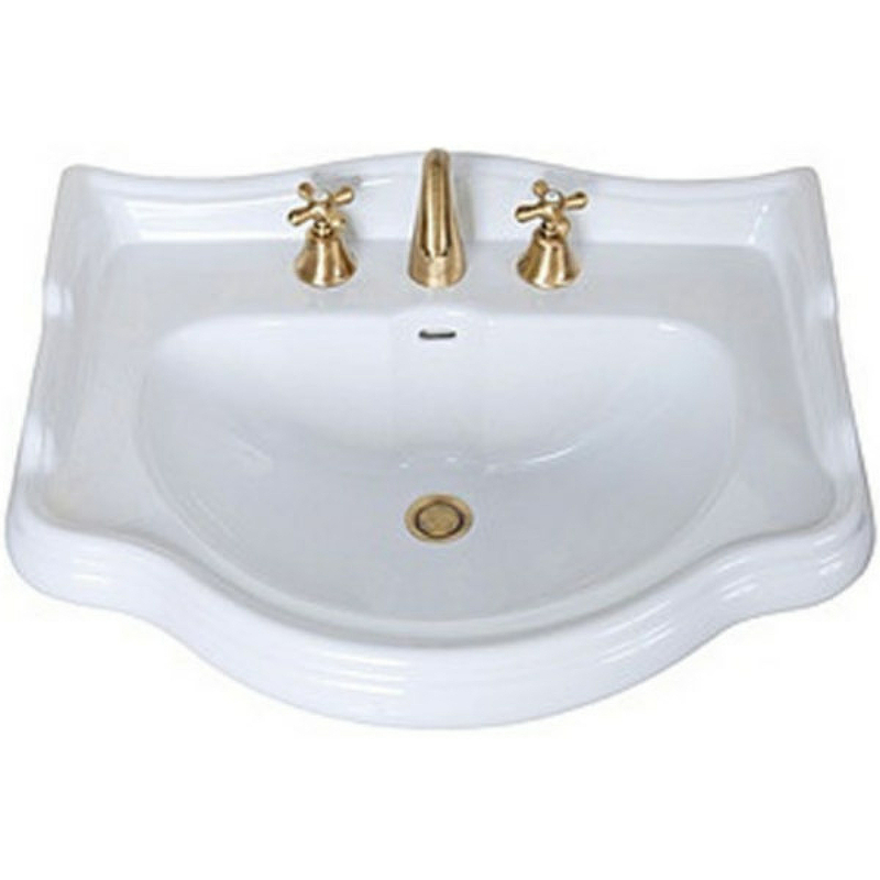 Раковина Kerasan Retro 69 104601*3 Белая от магазина ЛесКонПром.ру