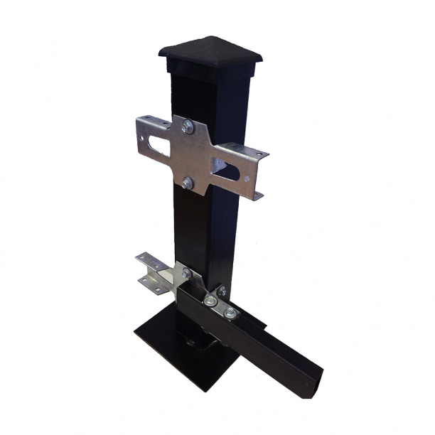 Кронштейн для труб оцинкованный 40х40х174 мм от магазина ЛесКонПром.ру