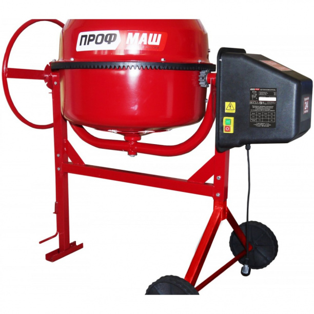 Бетономешалка электрическая ПРОФМАШ Б-120, 98 л от магазина ЛесКонПром.ру