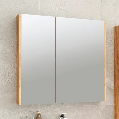 Зеркало-шкаф Emmy Дакота 70 рустик соломенный от магазина ЛесКонПром.ру