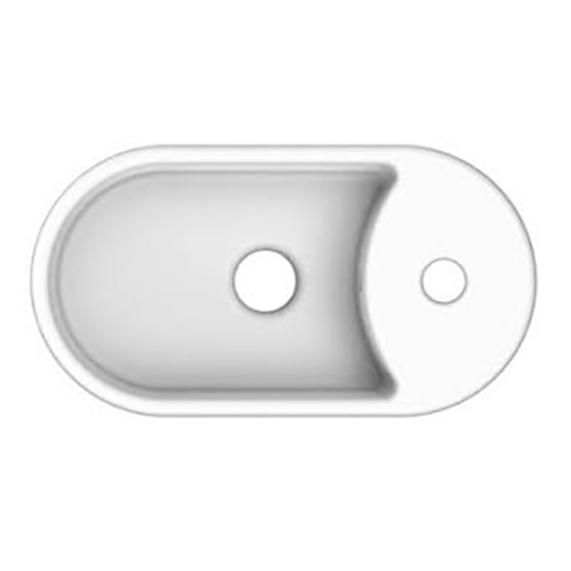 Раковина Scarabeo Seventy 41 8093 Белая от магазина ЛесКонПром.ру