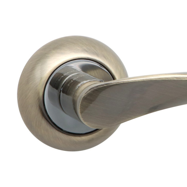 Ручки дверные NEODECO А59012 бронза от магазина ЛесКонПром.ру