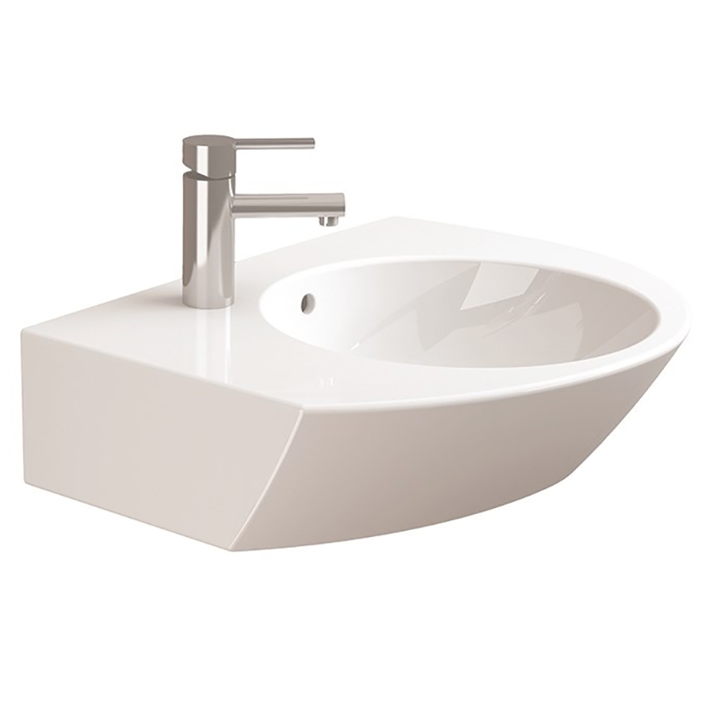 Раковина Sanitana Pop 58 левая S10014037000000 Белая L от магазина ЛесКонПром.ру