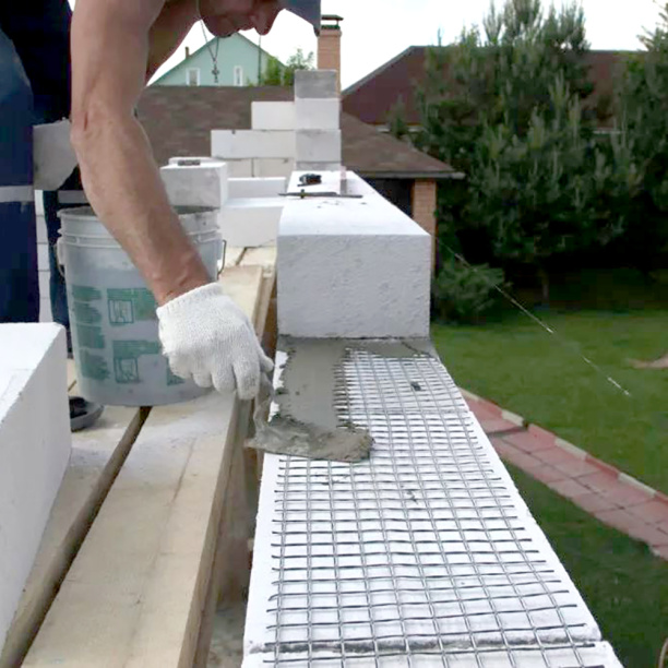 Сетка кладочная базальтовая 180 мм 25 м от магазина ЛесКонПром.ру