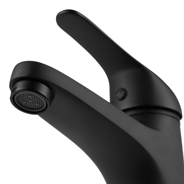 Смеситель для раковины FLUMEN Lippe черный от магазина ЛесКонПром.ру