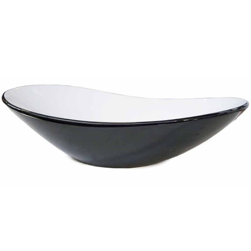 Раковина-чаша Comforty 62 7811ABW 00004139811 Черная Белая от магазина ЛесКонПром.ру