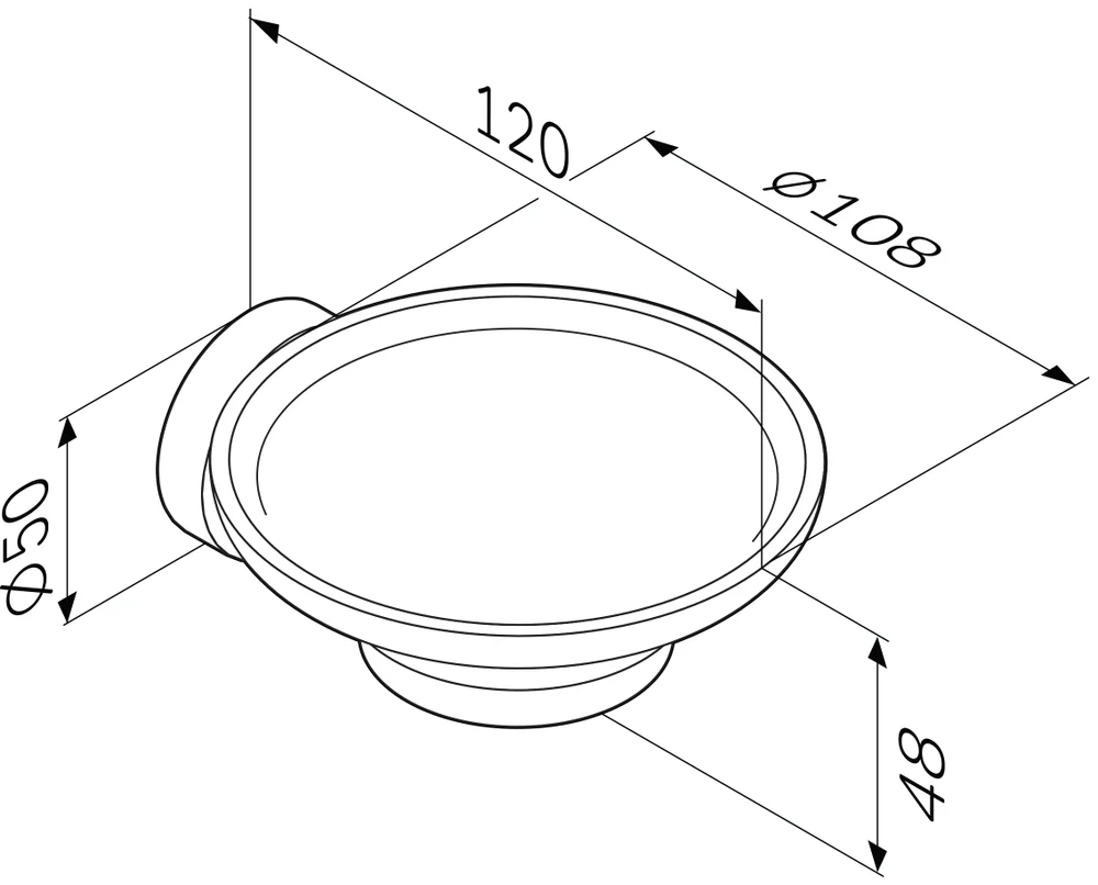 Мыльница STWORKI Дублин HADB34200 от магазина ЛесКонПром.ру