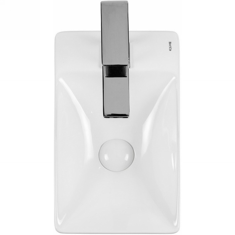 Раковина Bond 38 L S12-380L Белая глянцевая от магазина ЛесКонПром.ру