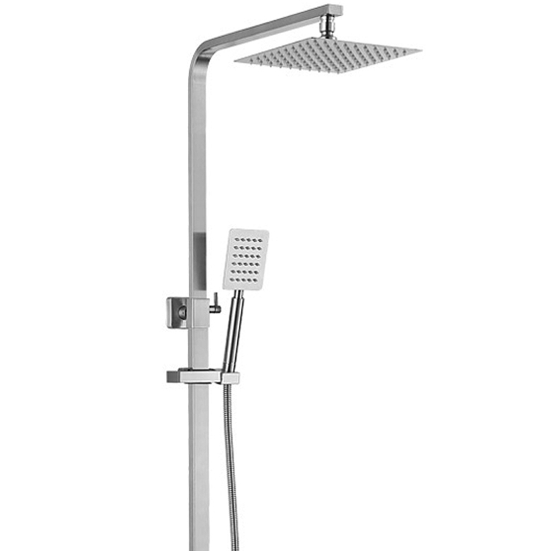 Душевая система Melana Cubo F610207 Сатин от магазина ЛесКонПром.ру