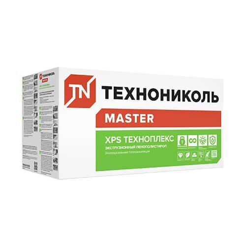 Экструзионный пенополистирол (XPS) ТЕХНОНИКОЛЬ Техноплекс 1180х580х50 мм, L-кромка, 8 шт от магазина ЛесКонПром.ру
