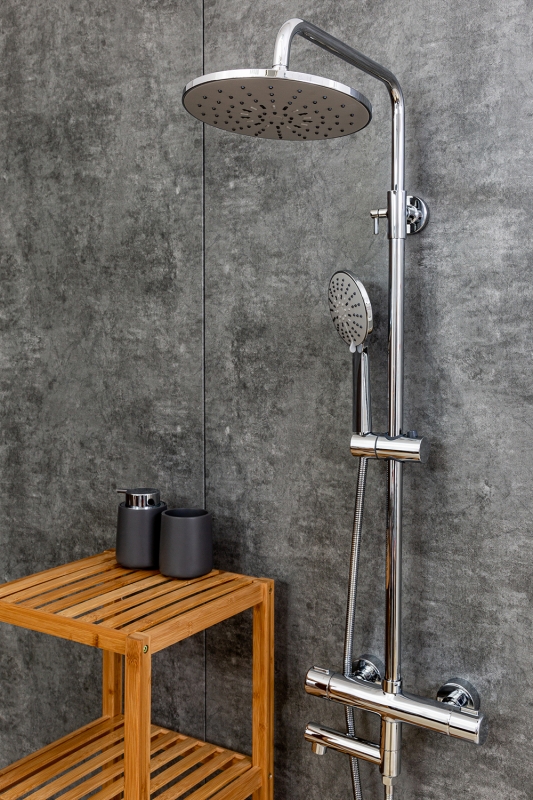 Душевая система Agger Thermo A2461100 Хром от магазина ЛесКонПром.ру