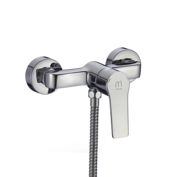 Смеситель для душа Milardo Helic хром от магазина ЛесКонПром.ру