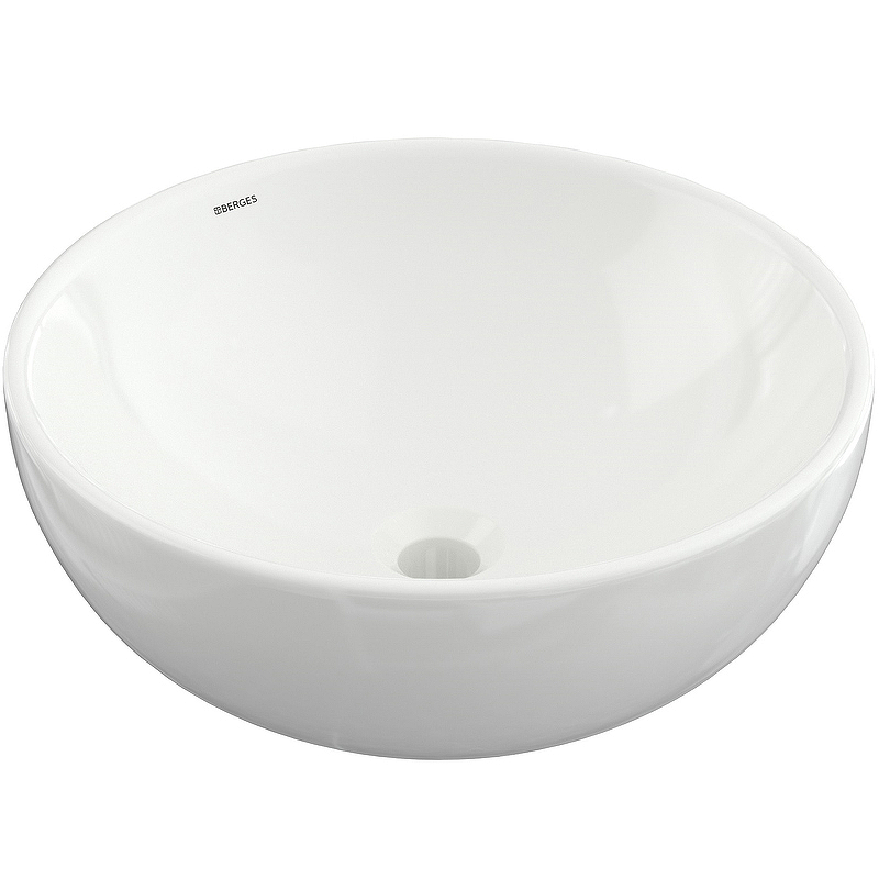 Раковина-чаша Berges Mascon 45 181002 Белая глянцевая от магазина ЛесКонПром.ру