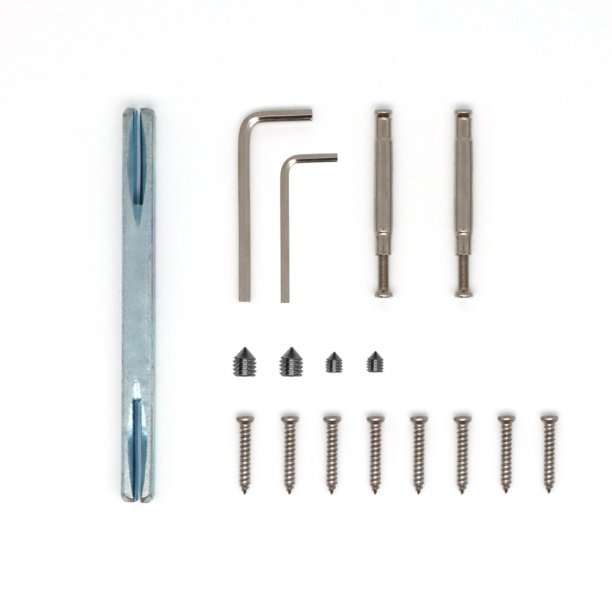 Ручки дверные NEODECO Flame EN черные от магазина ЛесКонПром.ру