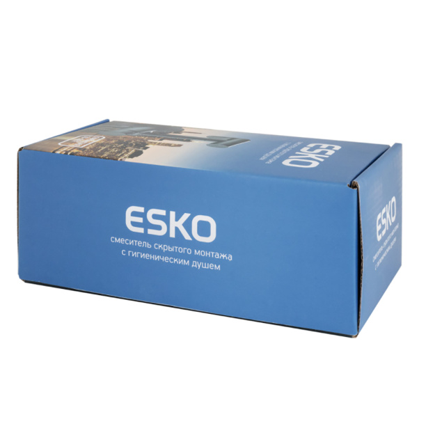 Гигиенический душ Esko встраиваемый черный от магазина ЛесКонПром.ру