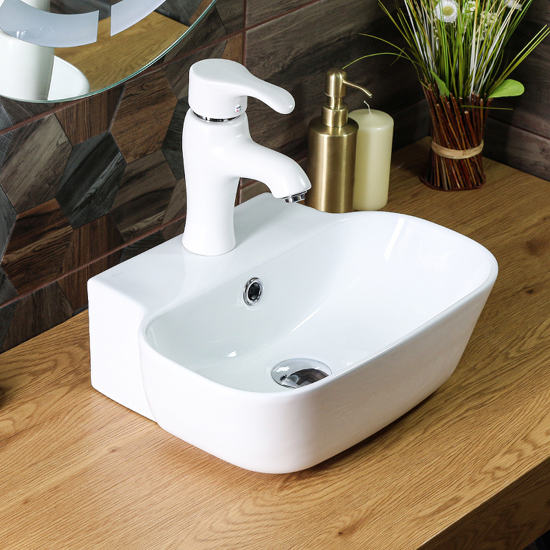 Раковина Melana 50 MLN-320308 Белая от магазина ЛесКонПром.ру