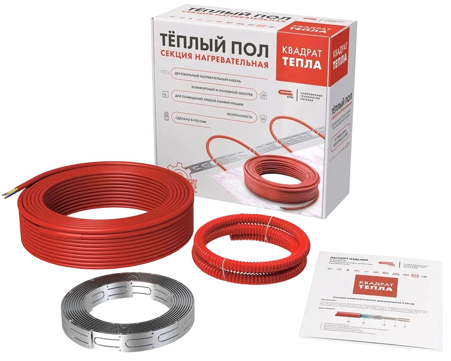 Теплый пол СТН Квадрат тепла КС-850 46 м от магазина ЛесКонПром.ру